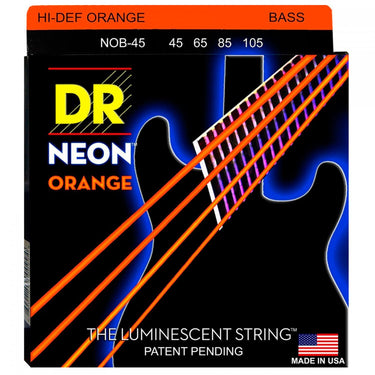 Encordadura DR Para Bajo Electrico 45-105 Neon nob-45